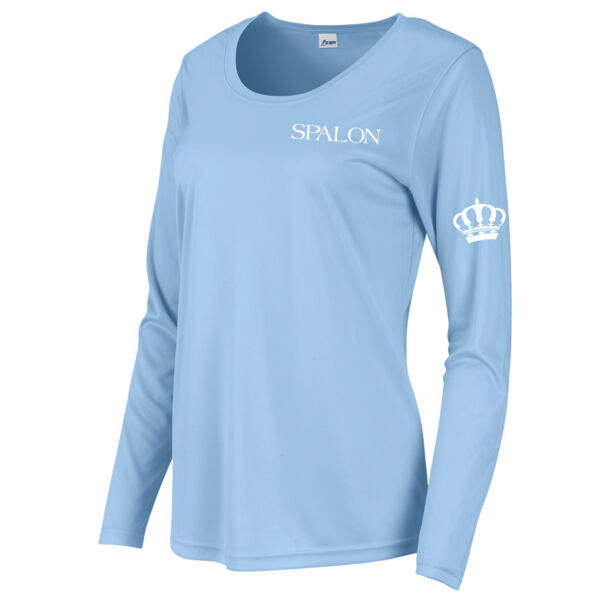 Paragon - Women's Long Islander Performance Long Sleeve T-Shirt - Printed Logos Thumbnail
