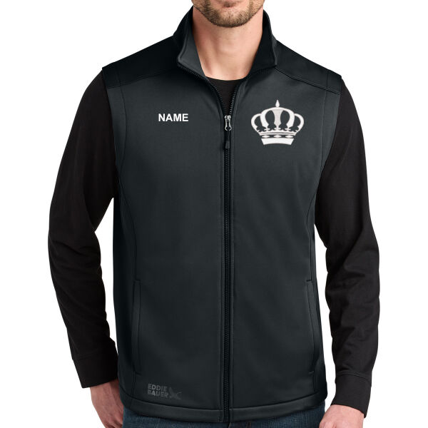 Eddie Bauer - Smooth Mid Layer Fleece Vest - Embroidered Logos **Add Name for $5! ** Thumbnail