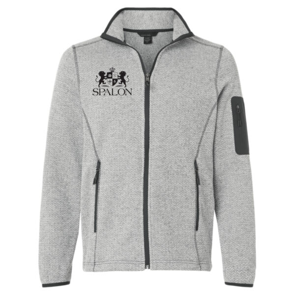 North End - Men's Jasper Full-Zip Fleece Jacket - Embroidered Logo Thumbnail