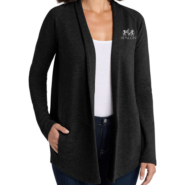 Port Authority - Women's Interlock Cardigan - Embroidered Logo Thumbnail