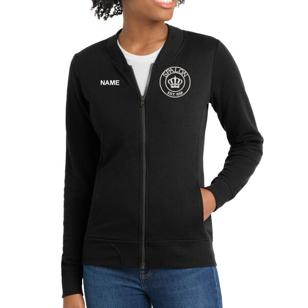 Sport-Tek® Women's Lightweight French Terry Bomber- Embroidered Logo **Add Name For $5** Thumbnail