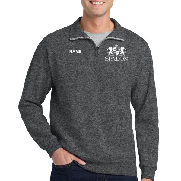 Jerzees® NuBlend® 1/4-Zip Cadet Collar Sweatshirt - Embroidered Logo **Add Name For $5** Thumbnail