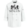 Eight Knot Button Chef Coat with Thermometer Pocket Thumbnail